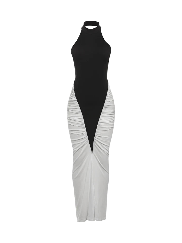 Parisian Nights Halter Dress