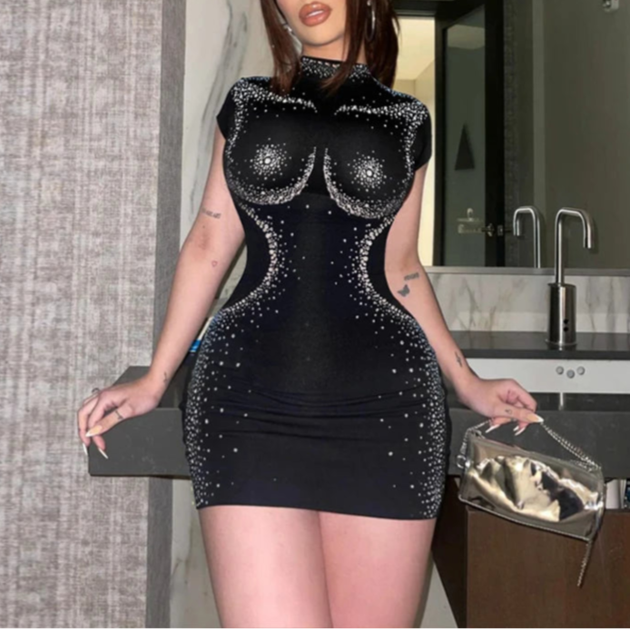 Shine Bright Mini Dress