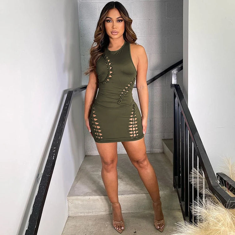 Twisted Mini Dress