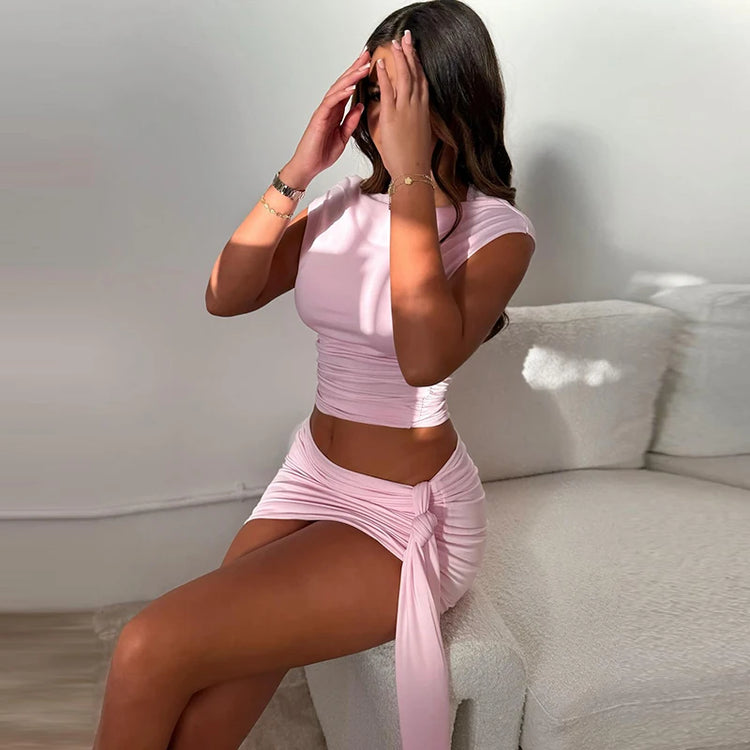 Missy Two Piece Skirt Set