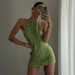 Halter Mini Dress