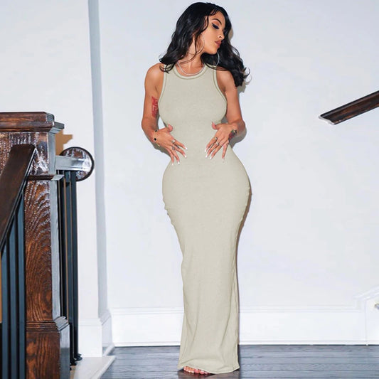 Mila Ribbed Tank Dress