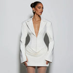 It Girl Blazer Mini Dress