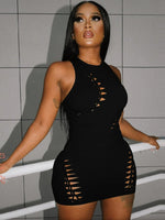 Twisted Mini Dress