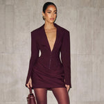 It Girl Blazer Mini Dress